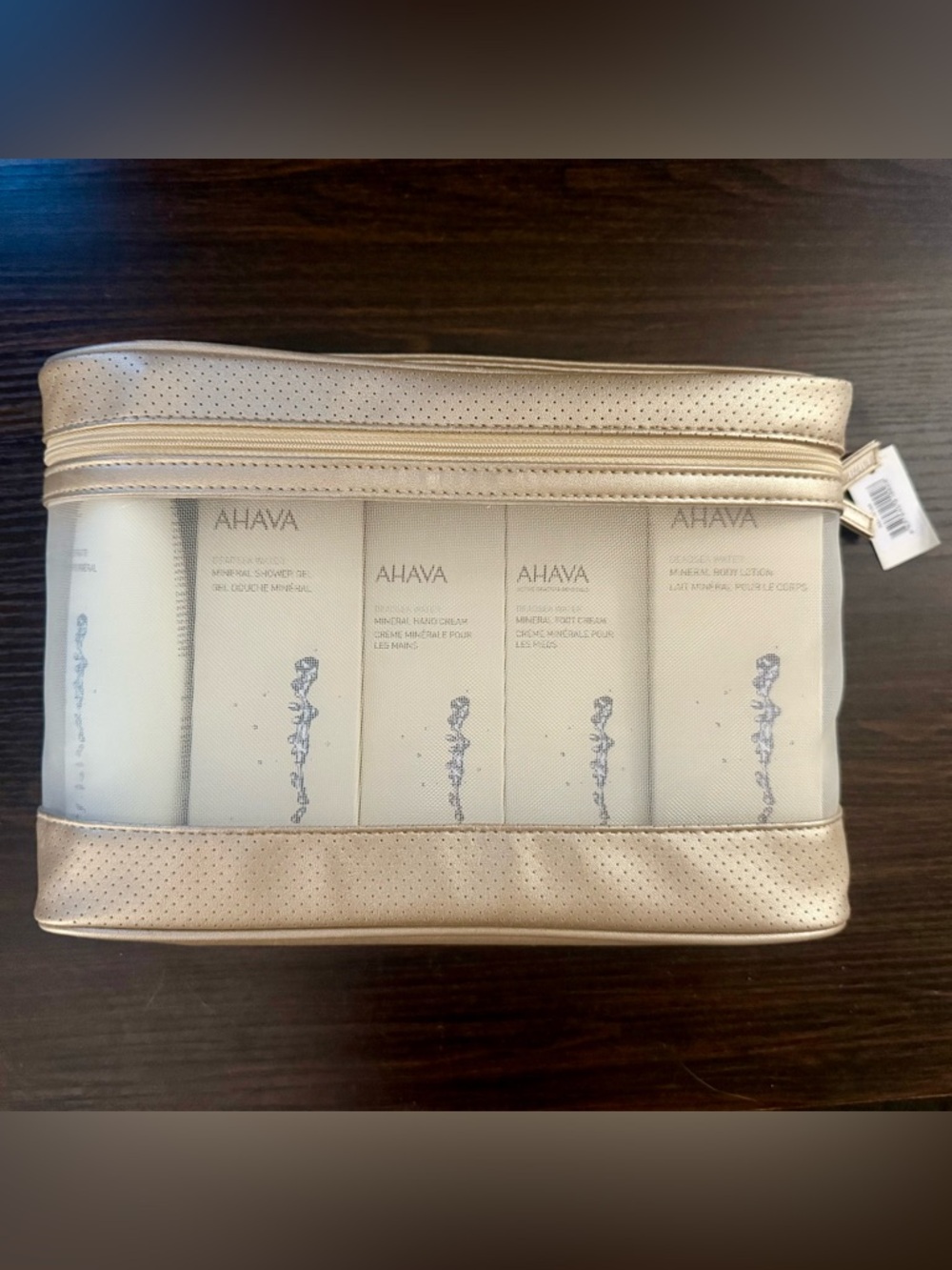 AHAVA Deadsea Water Body Care Set Shower Gel Lotion Hand Foot Cream Exfoliator